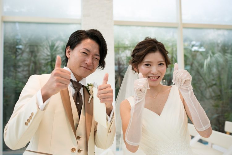 笑顔と涙いっぱいの結婚式