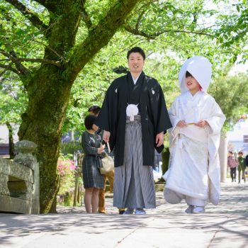 三嶋大社の結婚式【4月】