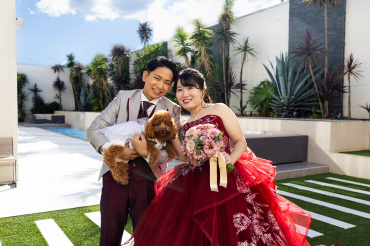 ココちゃんとできた幸せな結婚式