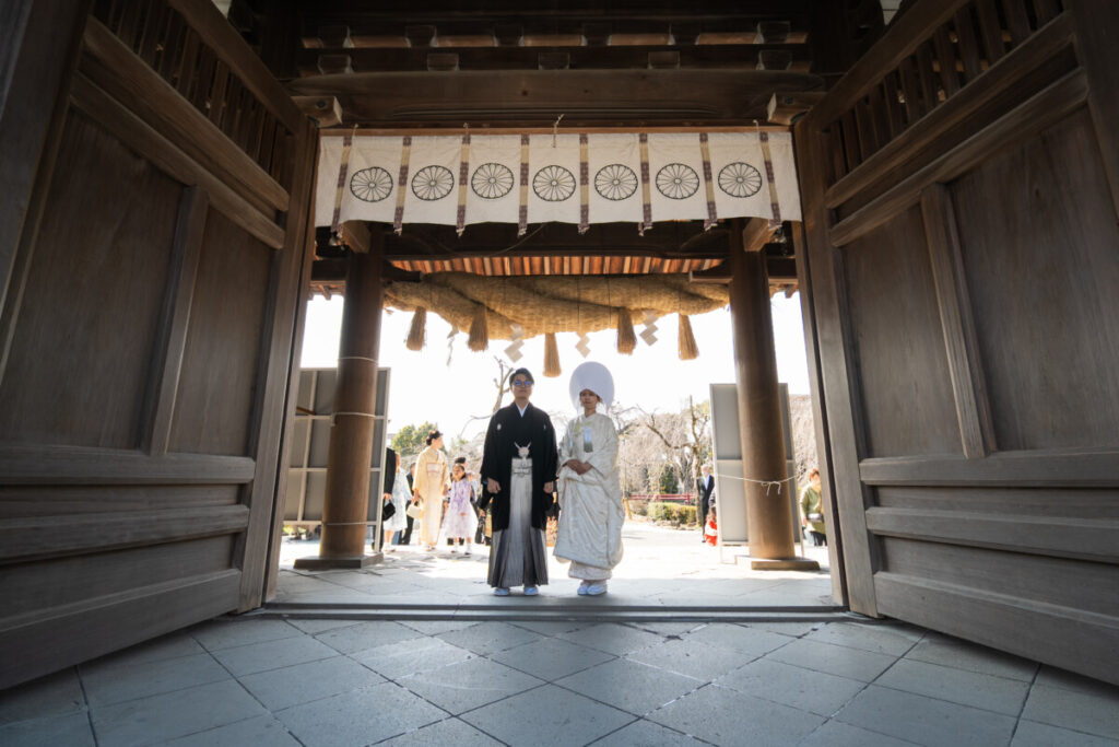三嶋大社の結婚式と挙式後の披露宴｜和婚ならラグシエナ｜【公式】ザ