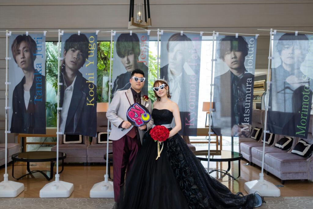 ライブのような結婚式!!やりたいことを全部叶えました!