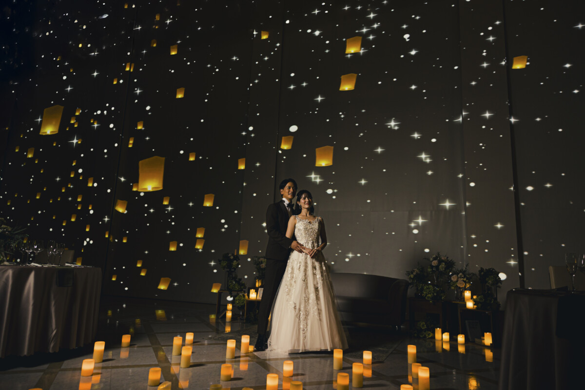 プロジェクションマッピング＊リニューアル記念 ウェディングリゾートで叶える貸切W＆花嫁ALL体験フェア